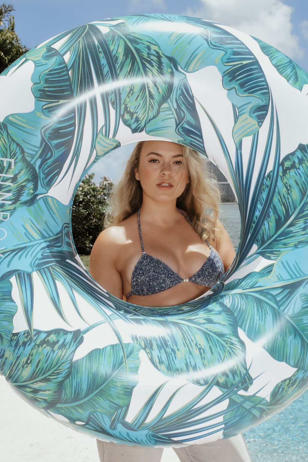Bleu Étoile Crochet Bikini Top