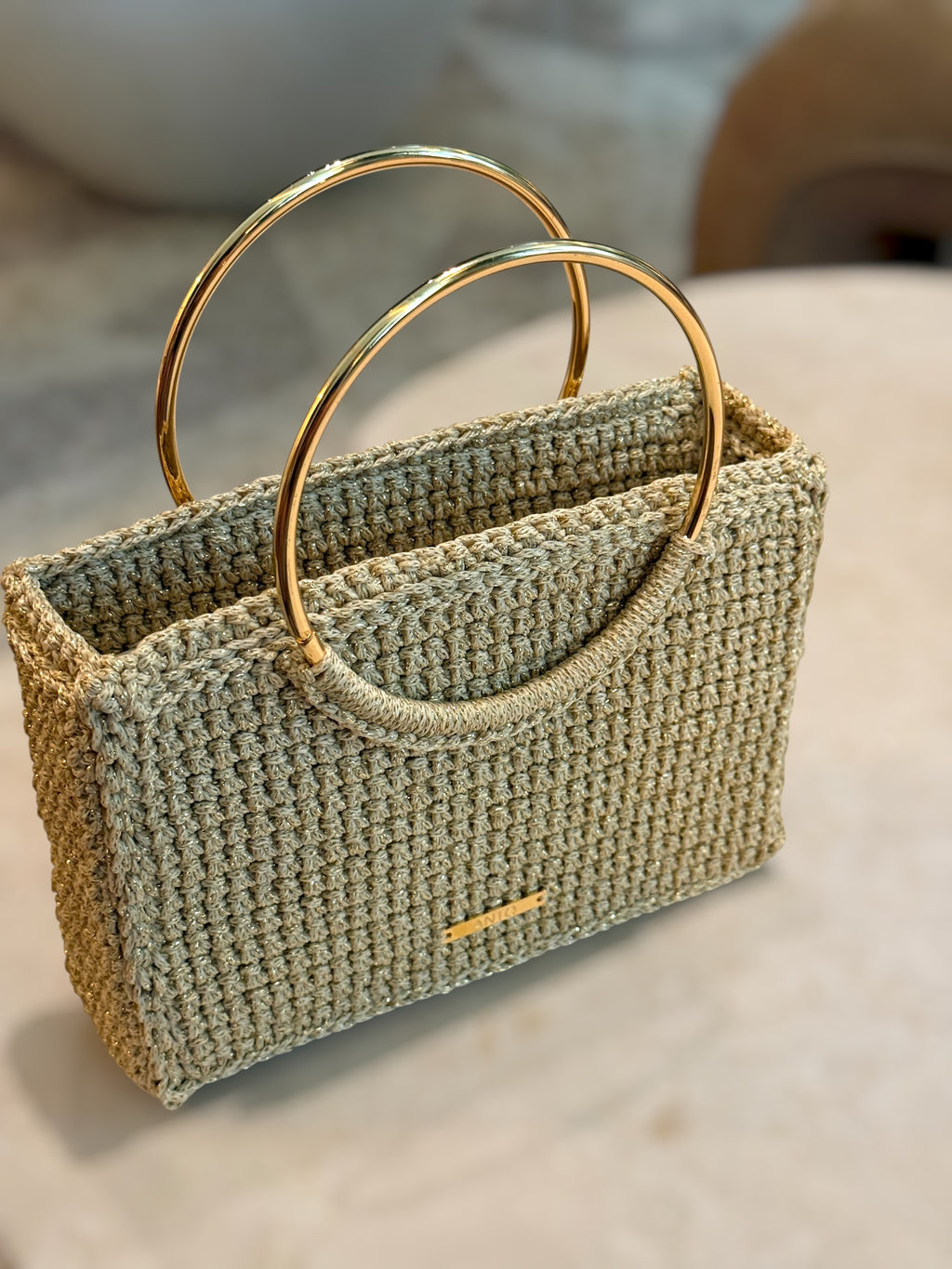 CHAMPAGNE ÉCLAT MINI BAG