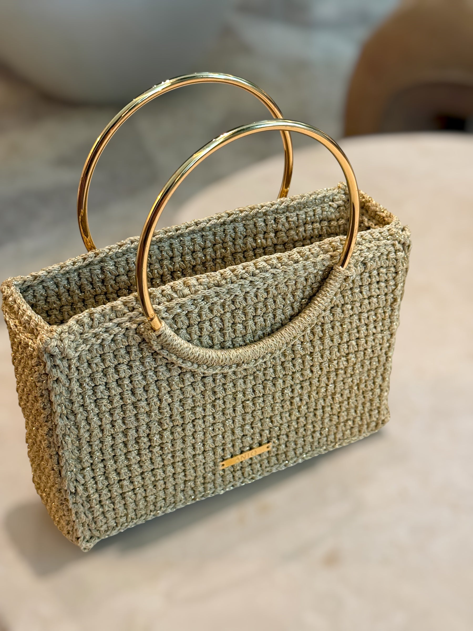 CHAMPAGNE ÉCLAT MINI BAG